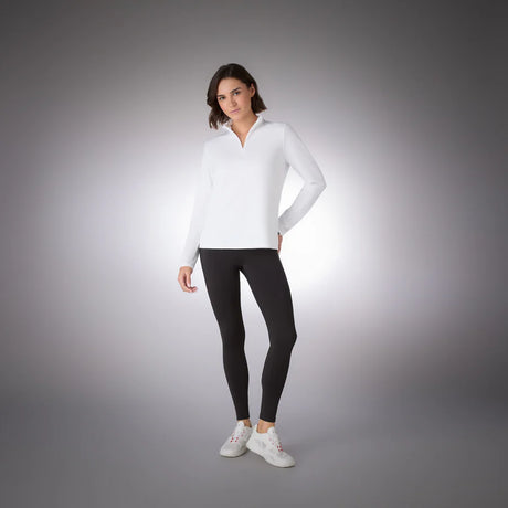 MUSTO WOMEN'S EVO AERO LONG-SLEEVE TOP WHITE
