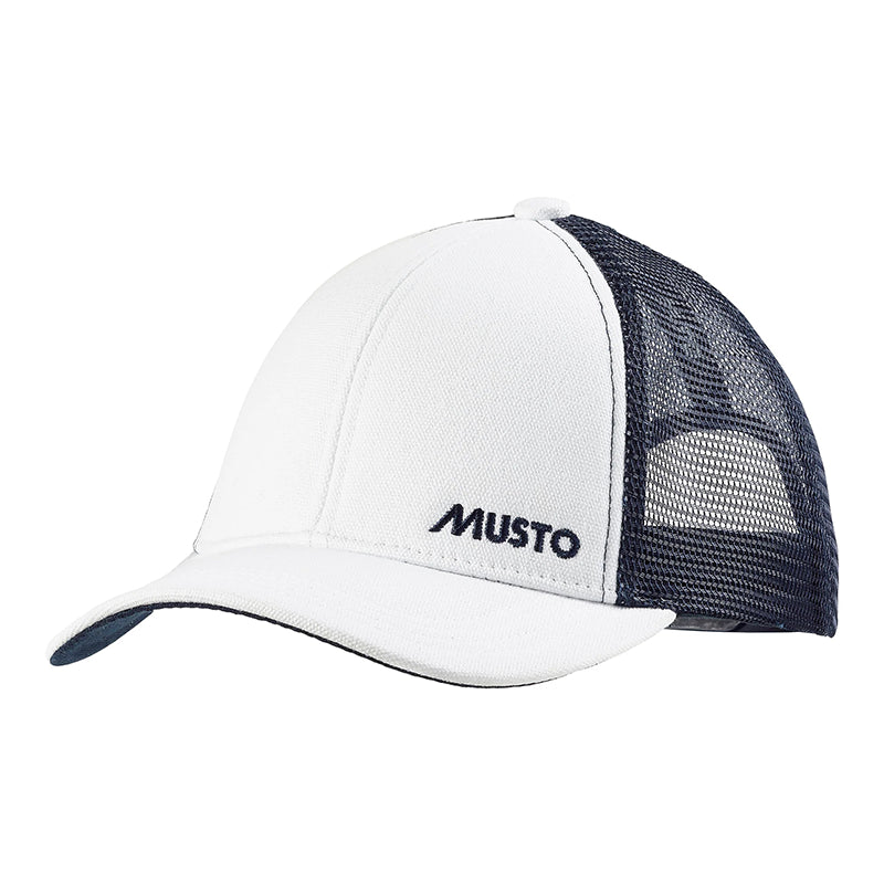 MUSTO TRUCKER CAP WHITE SPECIAL