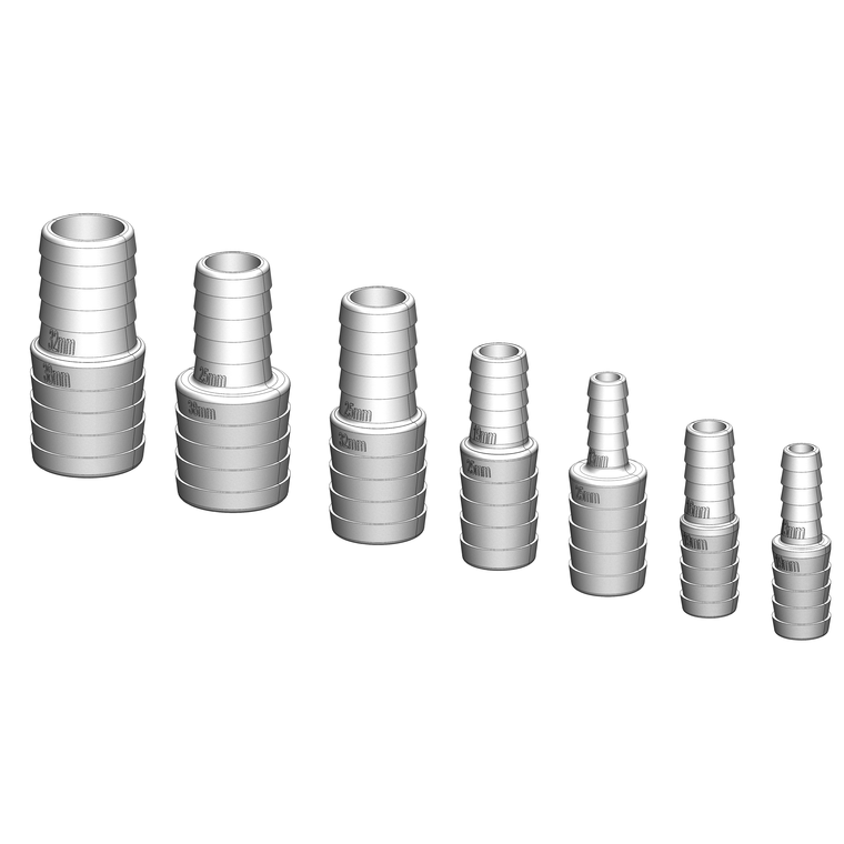 TRUDESIGN HOSE JOINER - STRAIGHT REDUCER VARIOUS SIZES