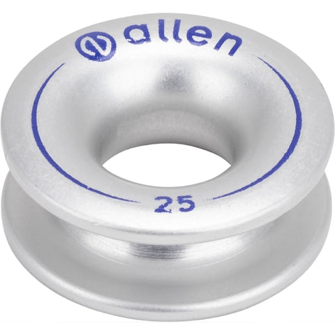 Allen 25mm x 10mm x 10mm Aluminium thimble Silver