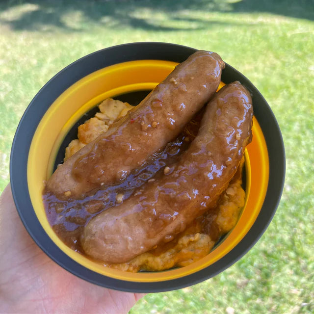 On Track Meals Aussie Pork Snags 250g