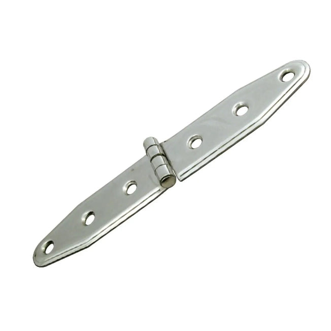 Hinge Strap Pressed S/S 156X31mm Pair