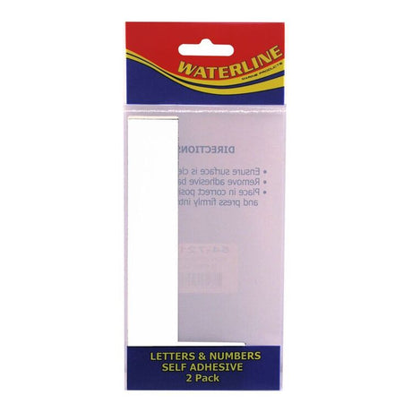 Waterline 6" Rego Stickes 2 pack