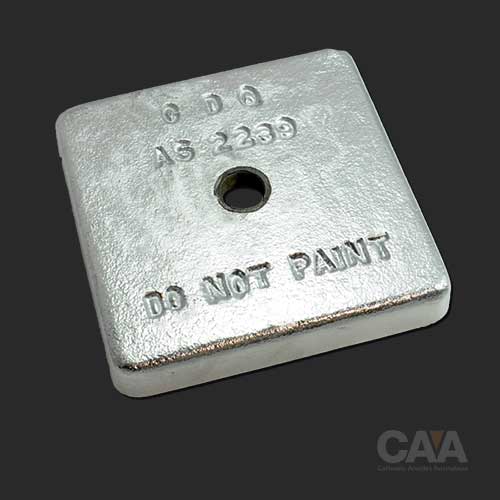 Zinc Bolt-on Anode 4kg CDZ1-66-1H