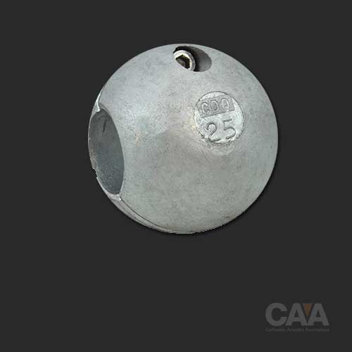 Zinc Shaft Anode 1"