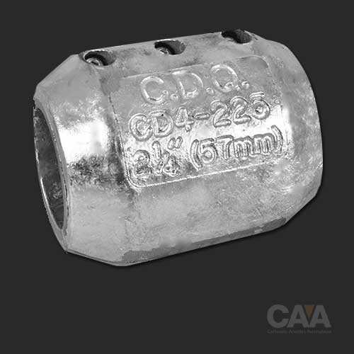 Heavy Duty Zinc Shaft Anode 2 1/4" CDZ4-225