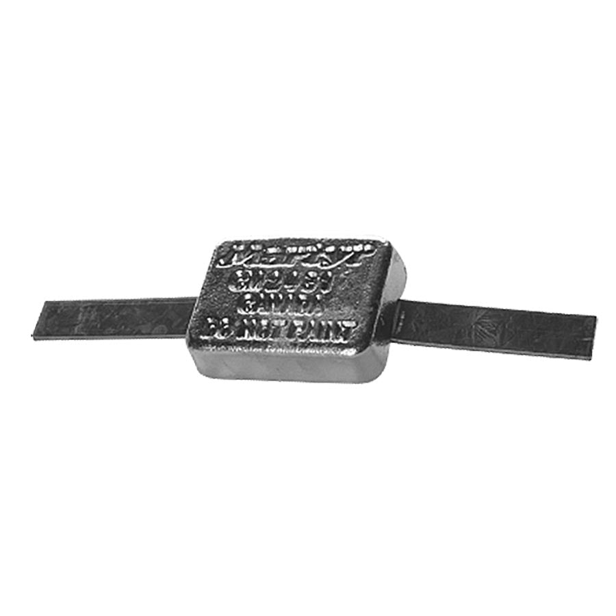 Plate Hull Anodes CM2431GZ (Weld-on) 102 x 76 x 25mm