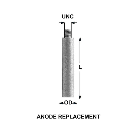 Engine Cooling System Anodes – Volvo Penta CM838929Z