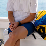 Burke Women's Crew Short - Navy