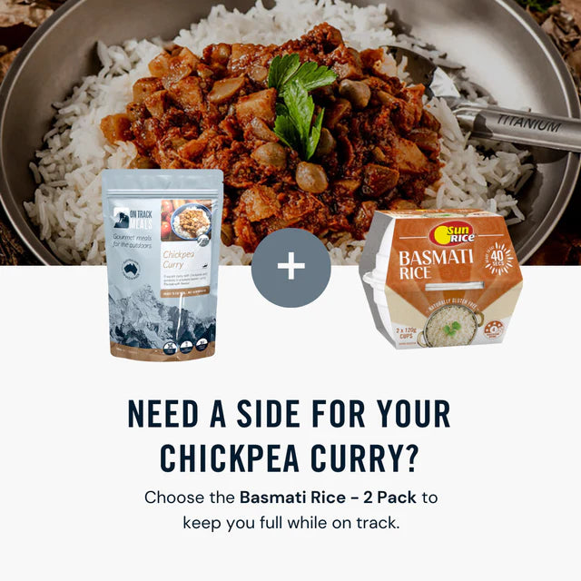 On Track Meals Vegan Chickpea Curry - 250g