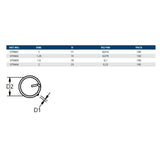 Blue Wave G Rings