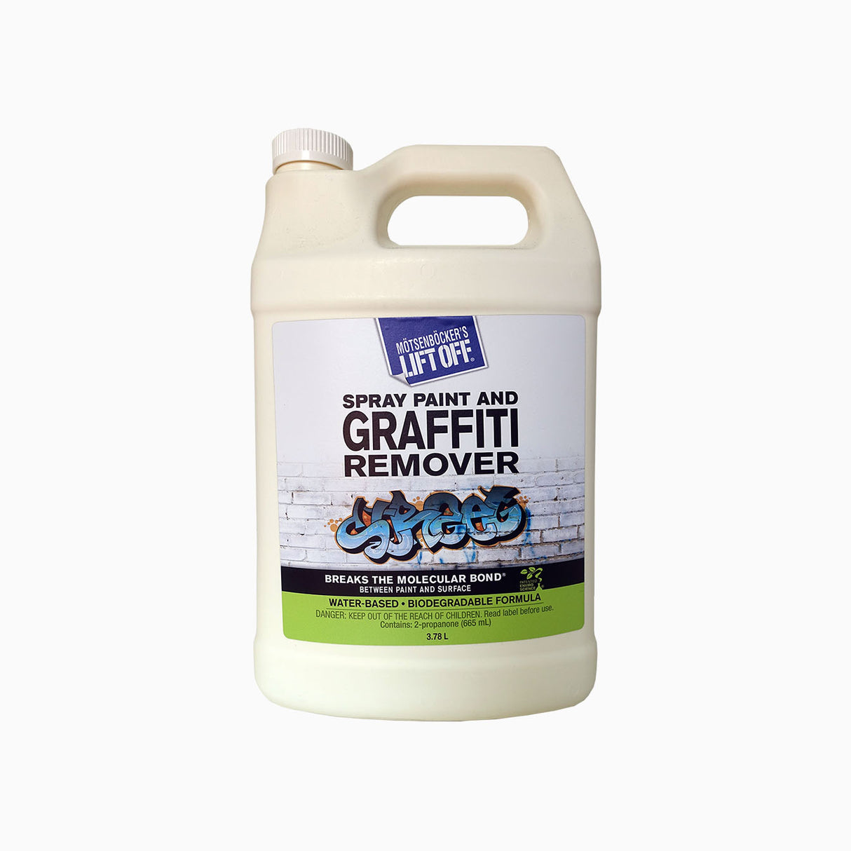 Mötsenböcker’s Lift Off® Spray Paint and Graffiti Remover 3.78lt