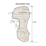 Oceansouth Universal Full Outboard Cover Grey