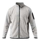 Zhik Knit Fleece Jacket Men's Light Grey Spring Sale