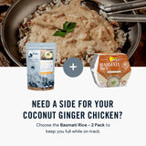 ON TRACK MEALS Coconut Ginger Chicken - 250g
