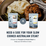 On Track Meals Slow Cooked Australian Steak 200g