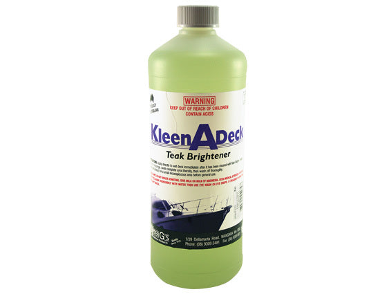 Peter G's Kleen-A-Deck Teak Brightener