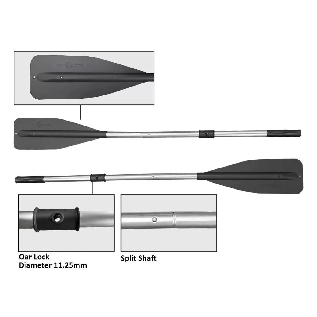 Oceansouth Inflatable Dinghy Oars Two Part 1360mm