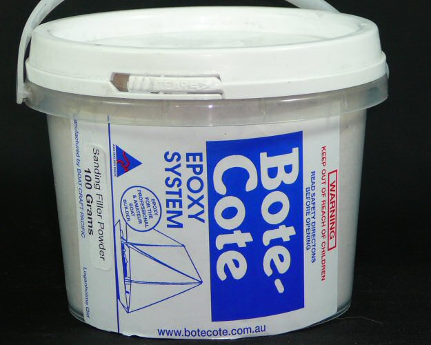 Bote-Cote Lightweight Sanding Filler 100 grams in an 0.8L bucket