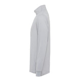 Burke Signature Polo Long Sleeve Light Grey