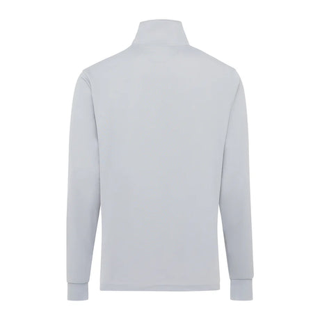 Burke Signature Polo Long Sleeve Light Grey