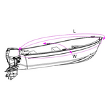 Oceansouth Open Boat & Tinny Covers Grey