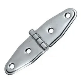 Hinge Strap Pressed S/S 105X31mm Pair 193524