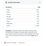 On Track Meals Spicy Mexican Beans - 250g