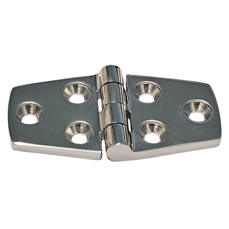 Stainless Steel Door Hinge 38x75mm 2.5mm Thick (1-1/2" x 3")