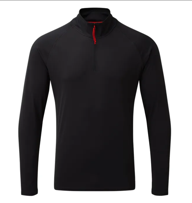 Gill Men's UV Tec Long Sleeve Zip Tee - Clearance