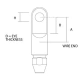 Sta-Lok Swageless Eye Terminals