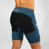 Vaikobi Men's UV Paddle Shorts - Ocean Blue (Bottle Green)