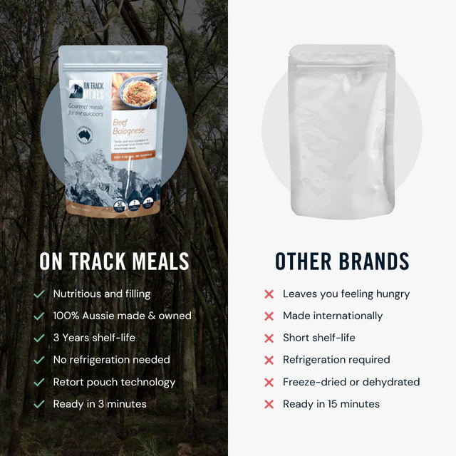 On Track Meals - Beef Bolognese - 250g