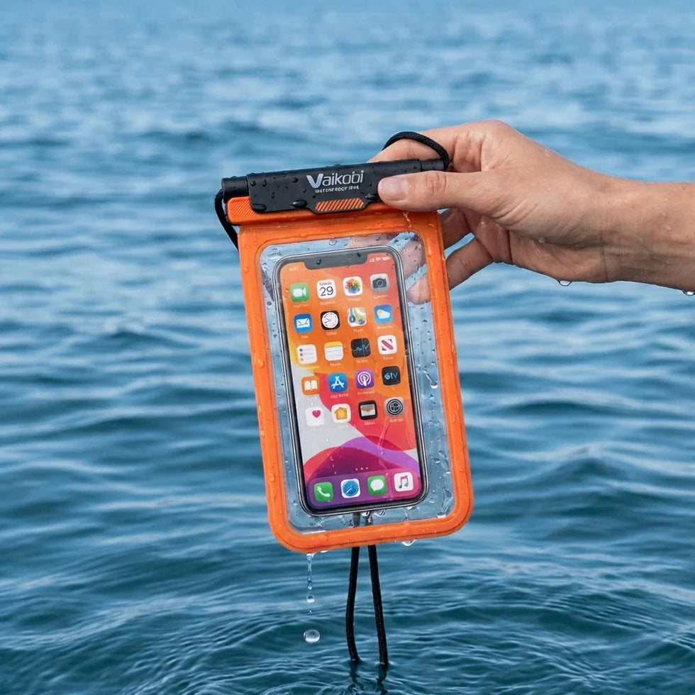 Vaikobi Waterproof Phone Case Orange
