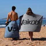 Vaikobi Beach Towel with Zip Pocket