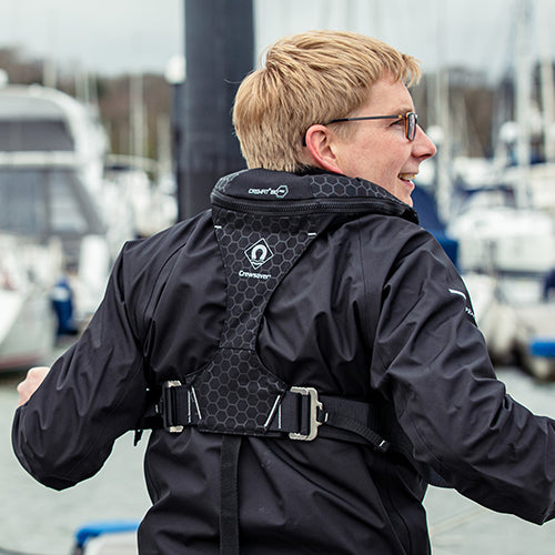 Crewsaver Crewfit+ 180N Pro Automatic with Harness and Spray Hood
