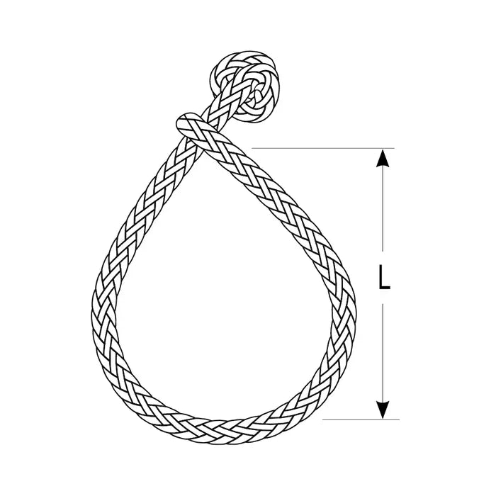 Ronstan Soft Shackle 12mm x 70mm- Size XL DSH-12GRY