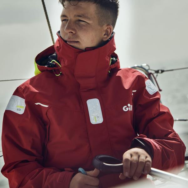 Gill Men's OS2 Offshore Jacket - Red - Clearance