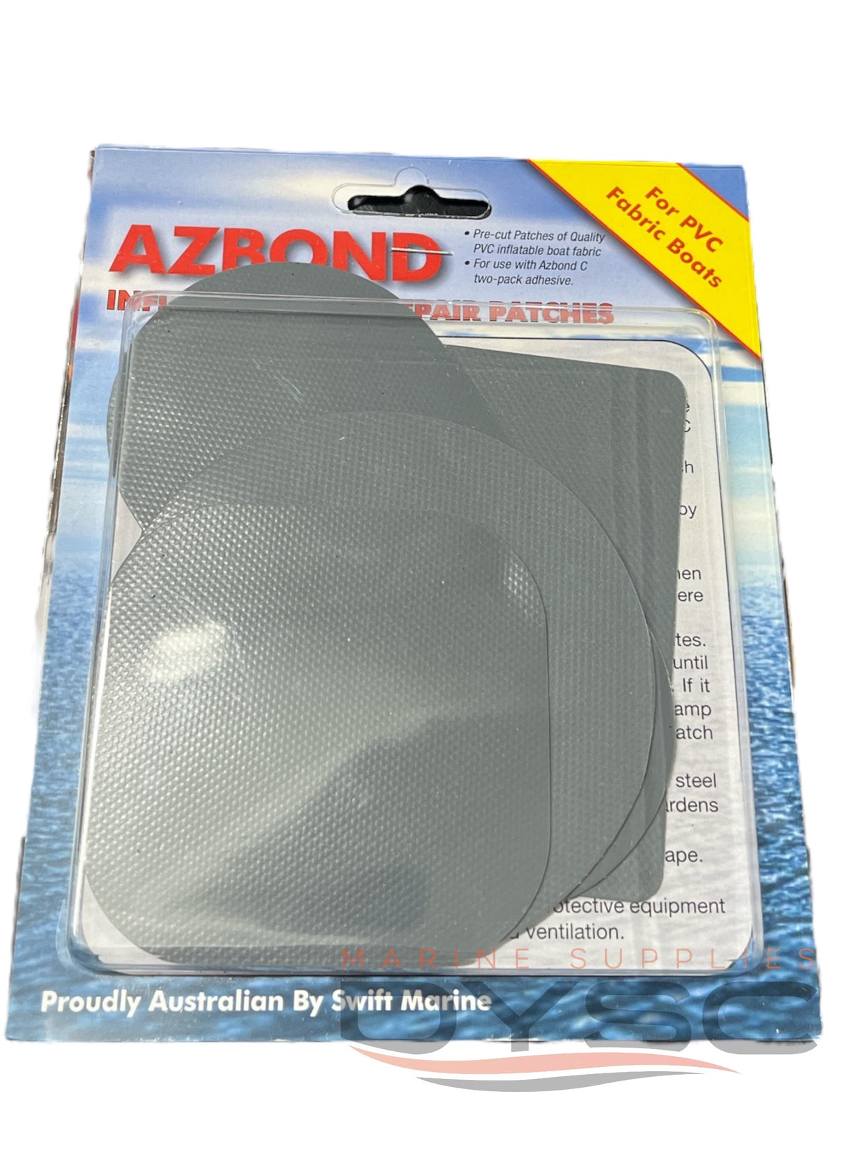 Azbond PVC Patch Kit Grey