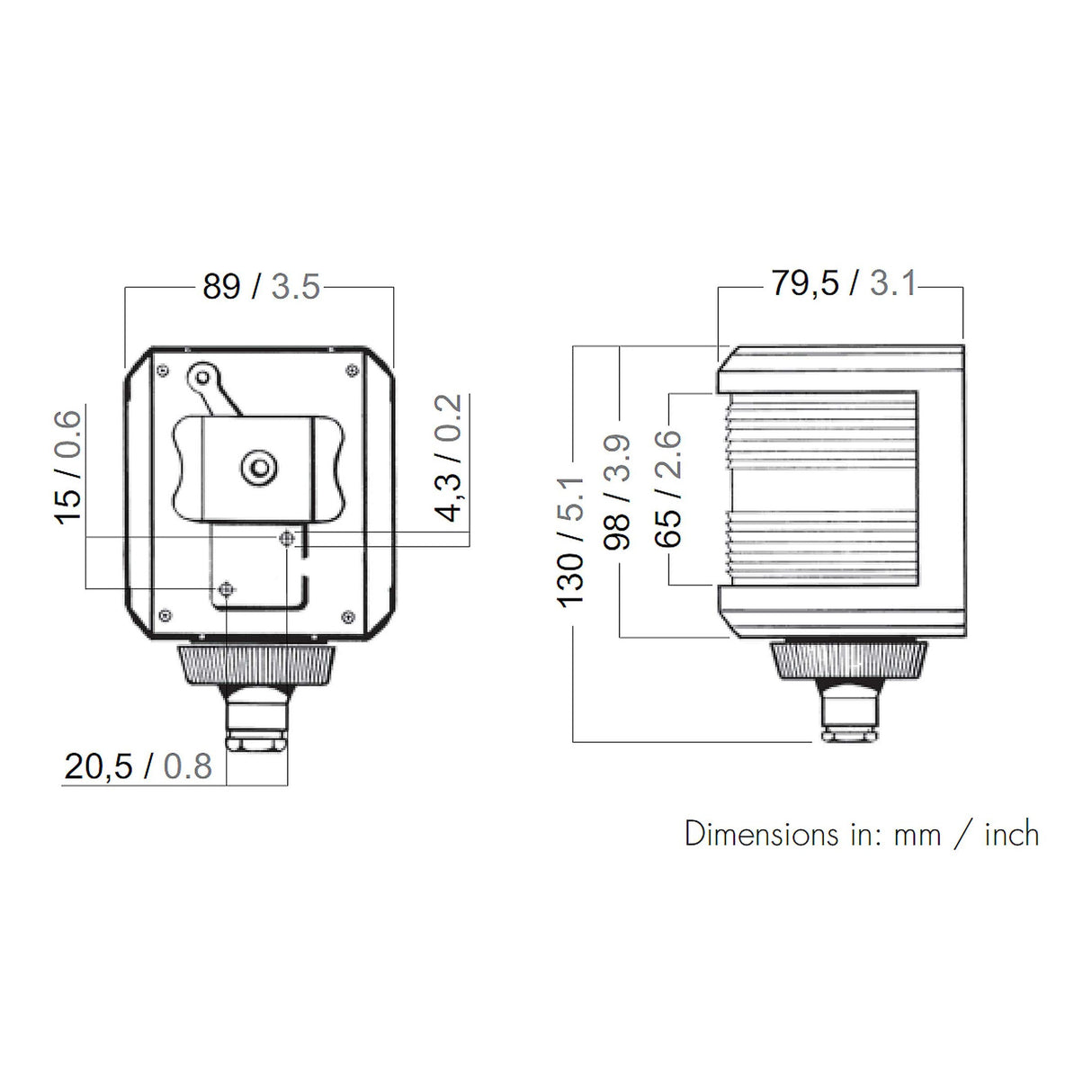 Series 40 Stern Light