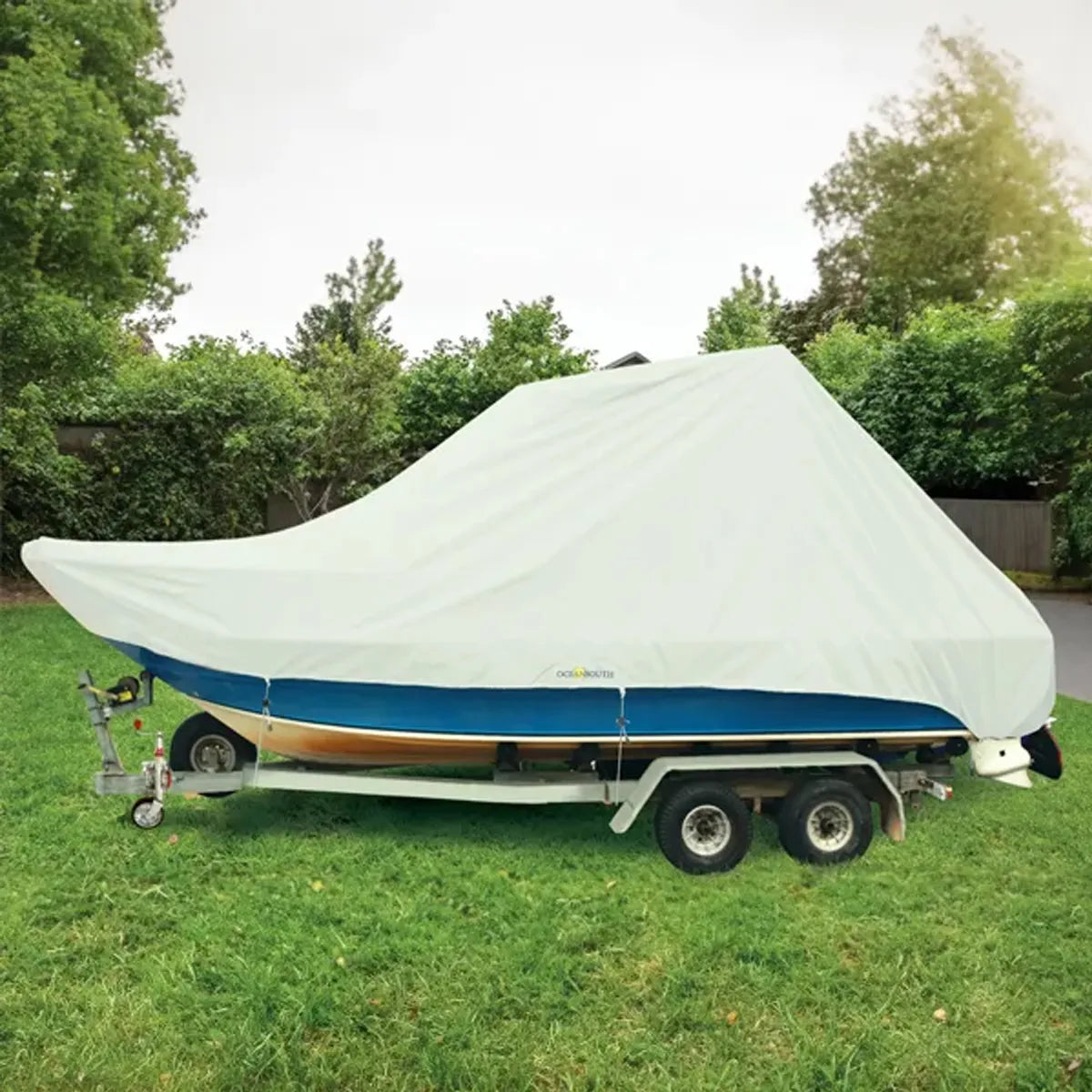 Oceansouth Jumbo Boat Covers Grey