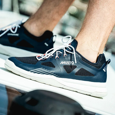Musto Men's Dynamic Race Trainer Navy/ Off White