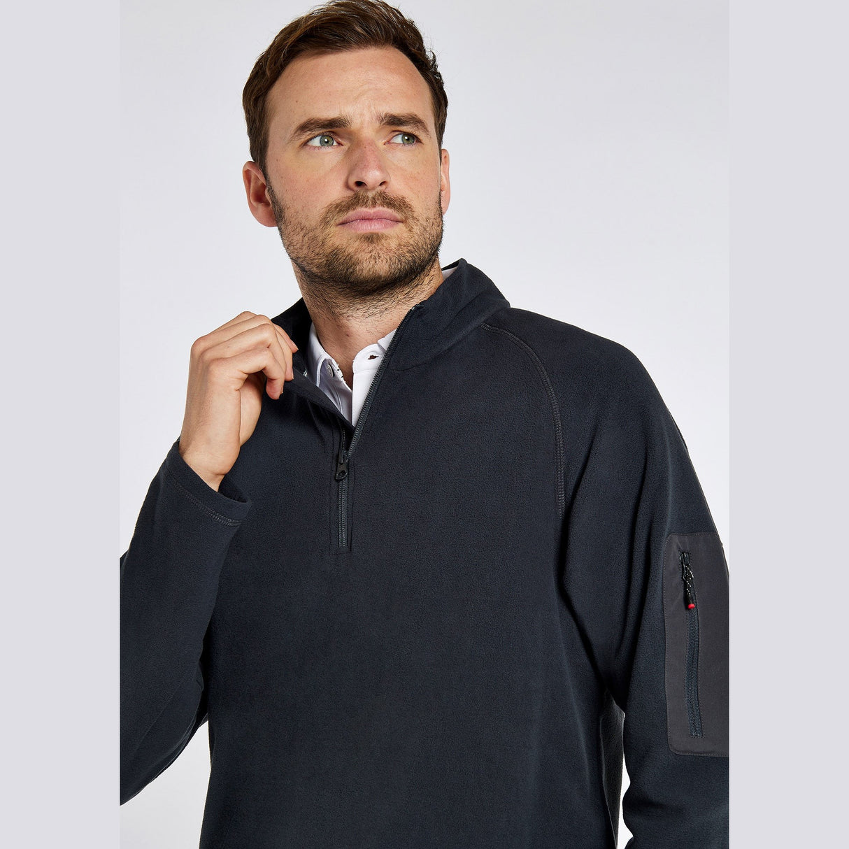 Dubarry Valencia Unisex Quarter-zip Fleece Jacket