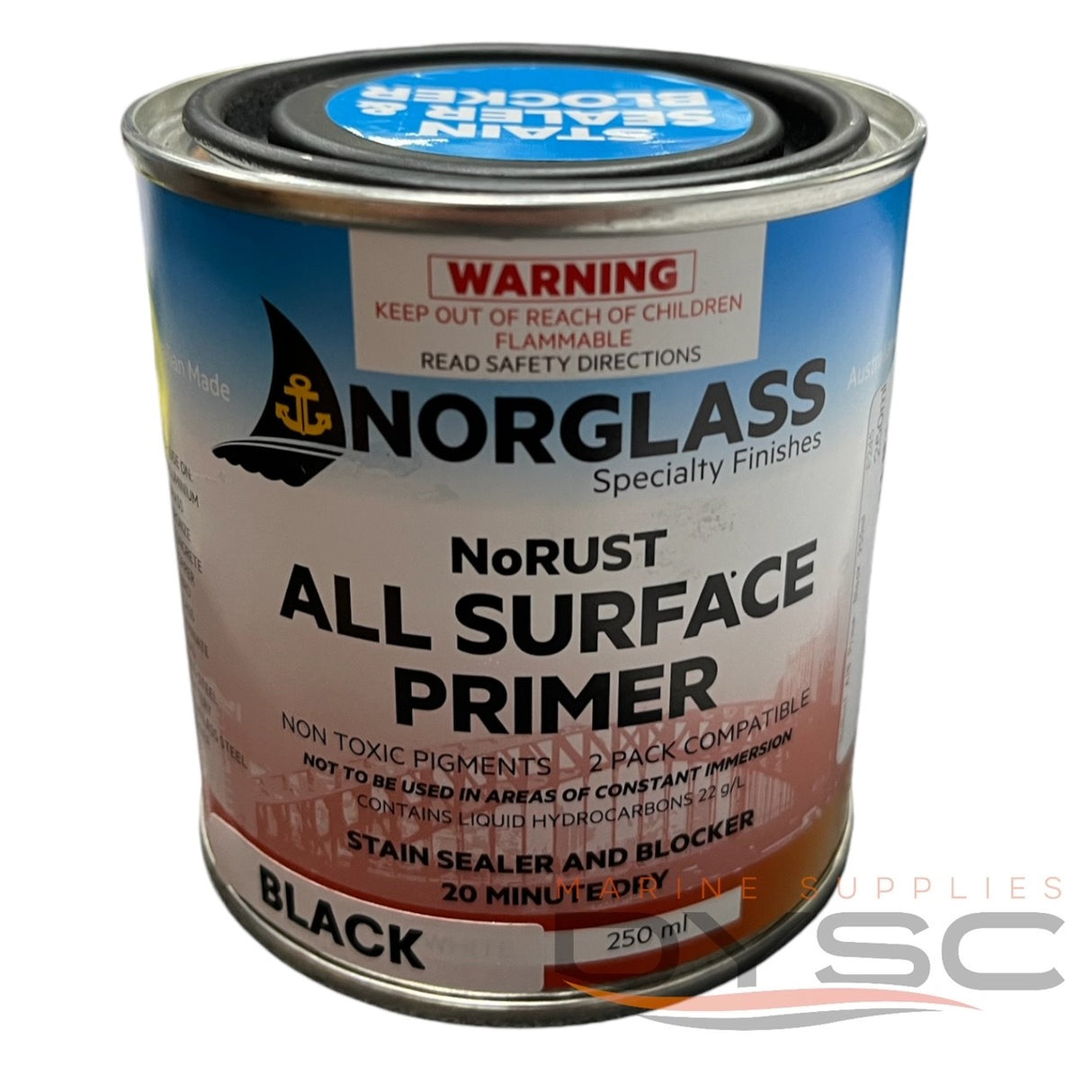 Norglass NoRust All Surface Primer Black