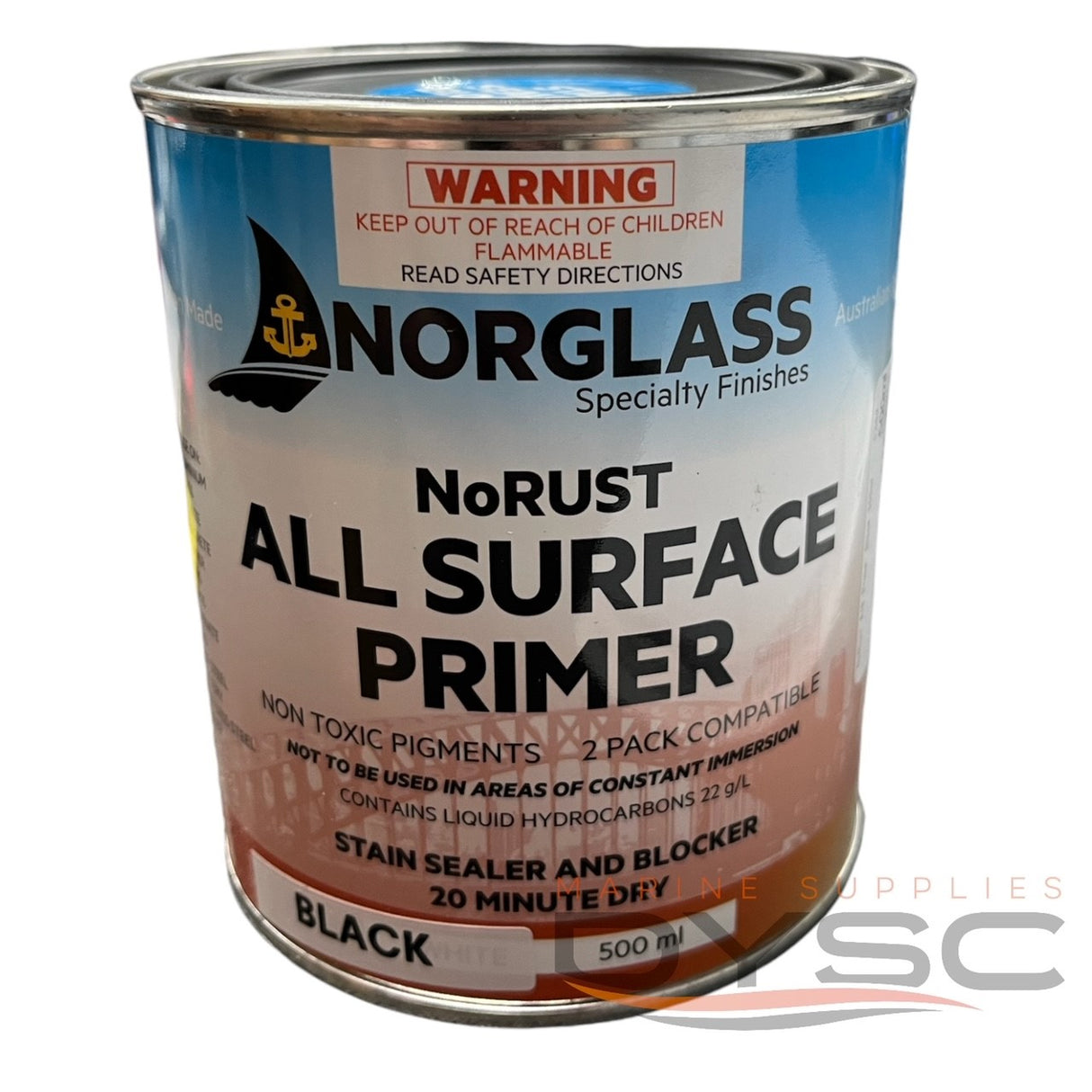 Norglass NoRust All Surface Primer Black