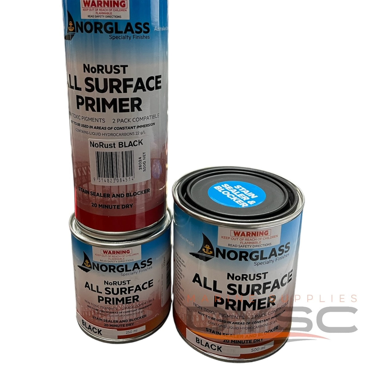 Norglass NoRust All Surface Primer Black