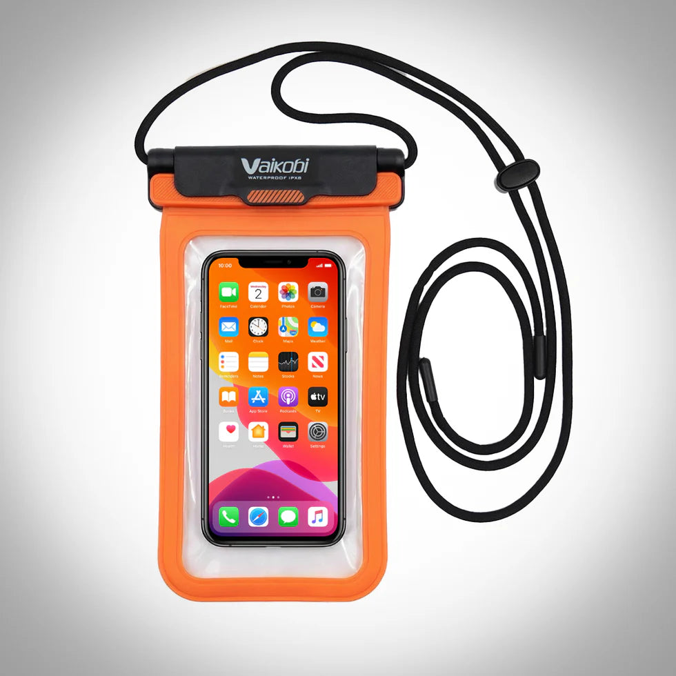 Vaikobi Waterproof Phone Case Orange