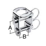 Harken 5, 6mm Stainless Steel Double Pin U-adapter 463