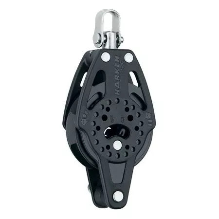 Harken 57mm Ratchet Block — Swivel, Becket 2136