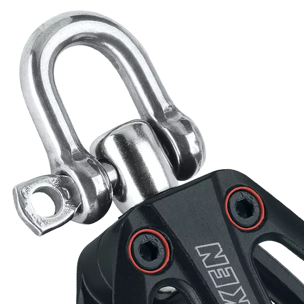 Harken 57mm Aluminum Low-Load Block — Swivel 3226